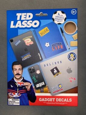 NWT Ted Lasso Gadget Decals / Stickers